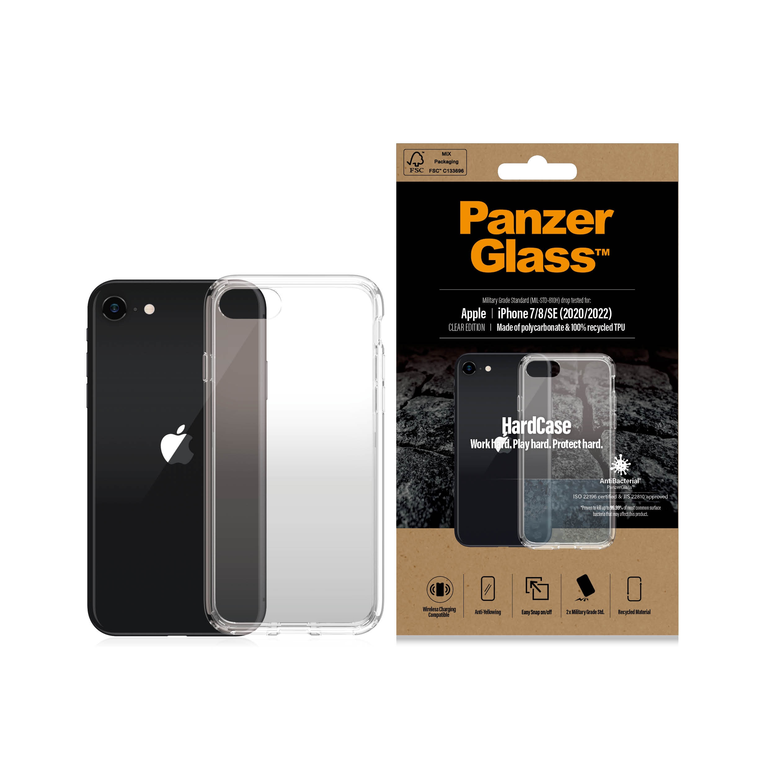 iPhone SE (2022) Hardcase Transparent