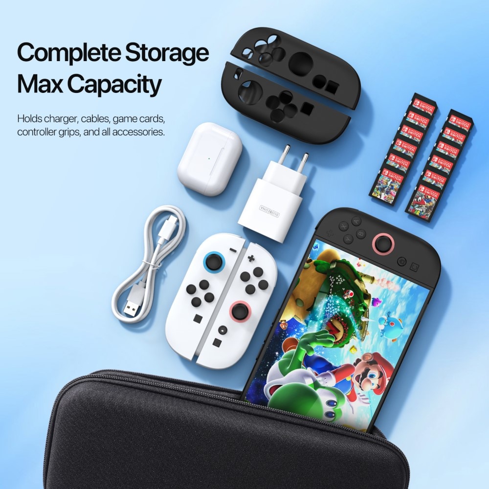 Nintendo Switch 2 Storage Bag Black