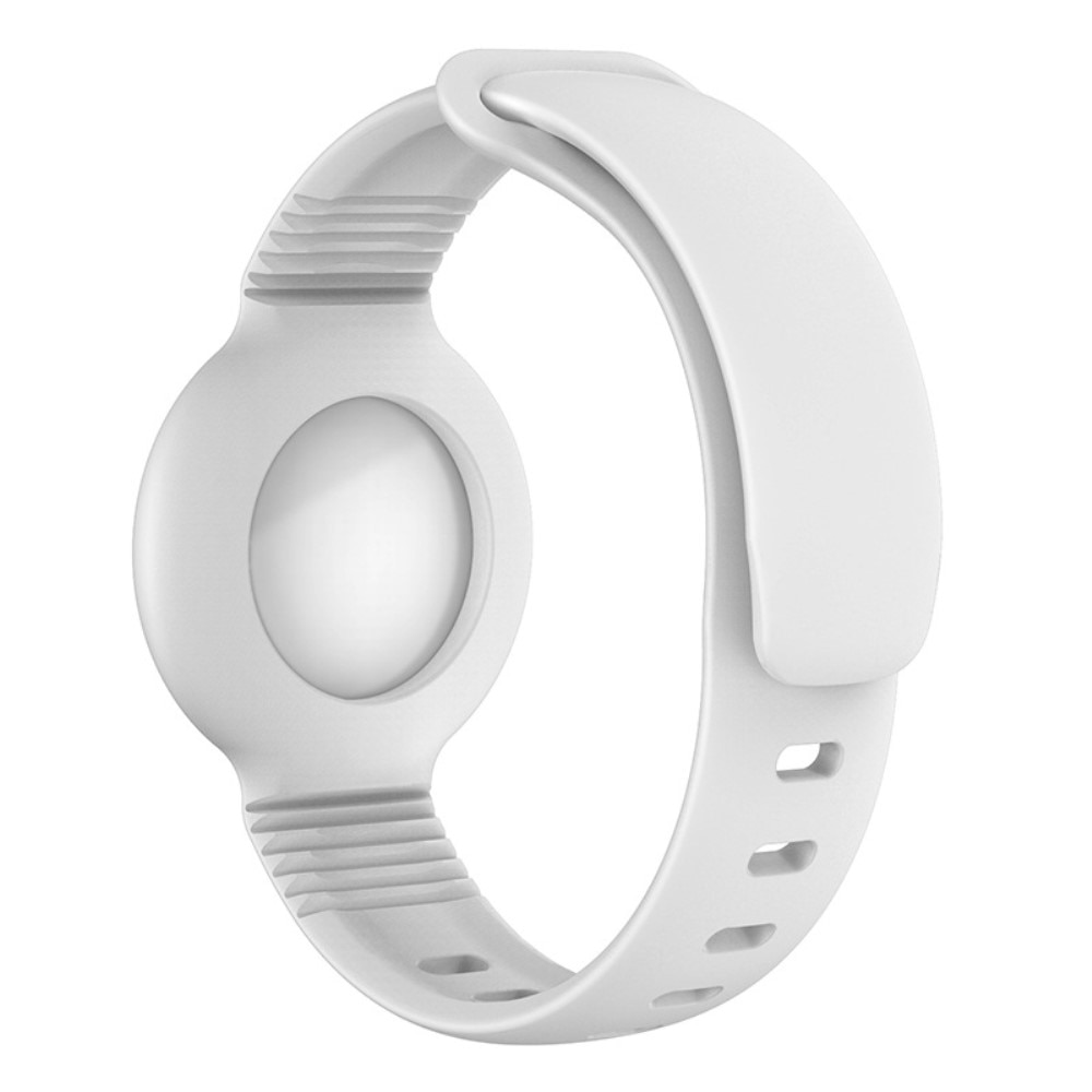 AirTag Silicone Band White