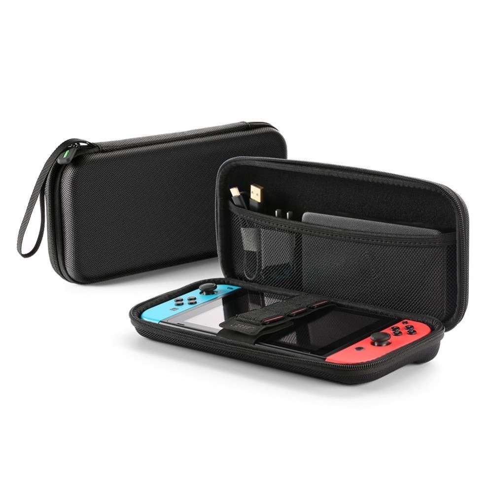 Compact Storage Case for Nintendo Switch OLED Black