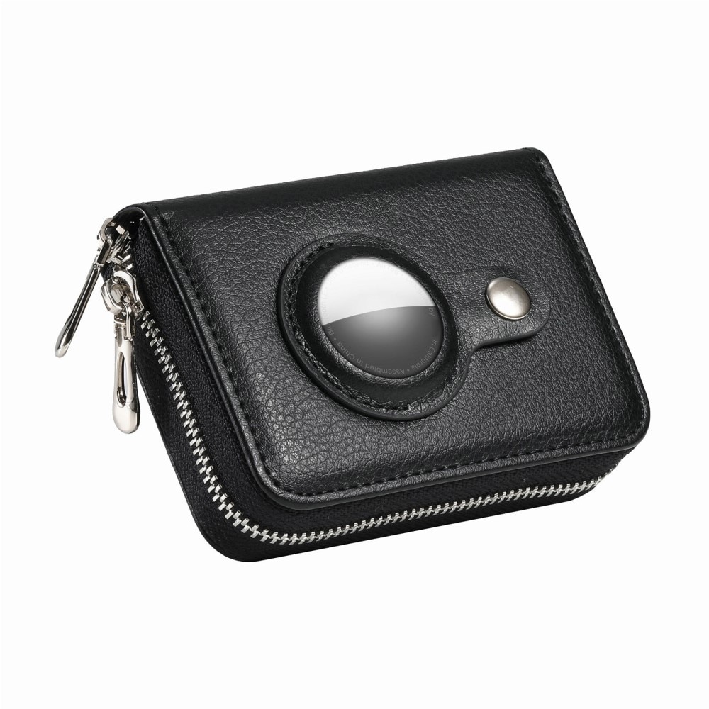 AirTag wallet w. RFID protection Black