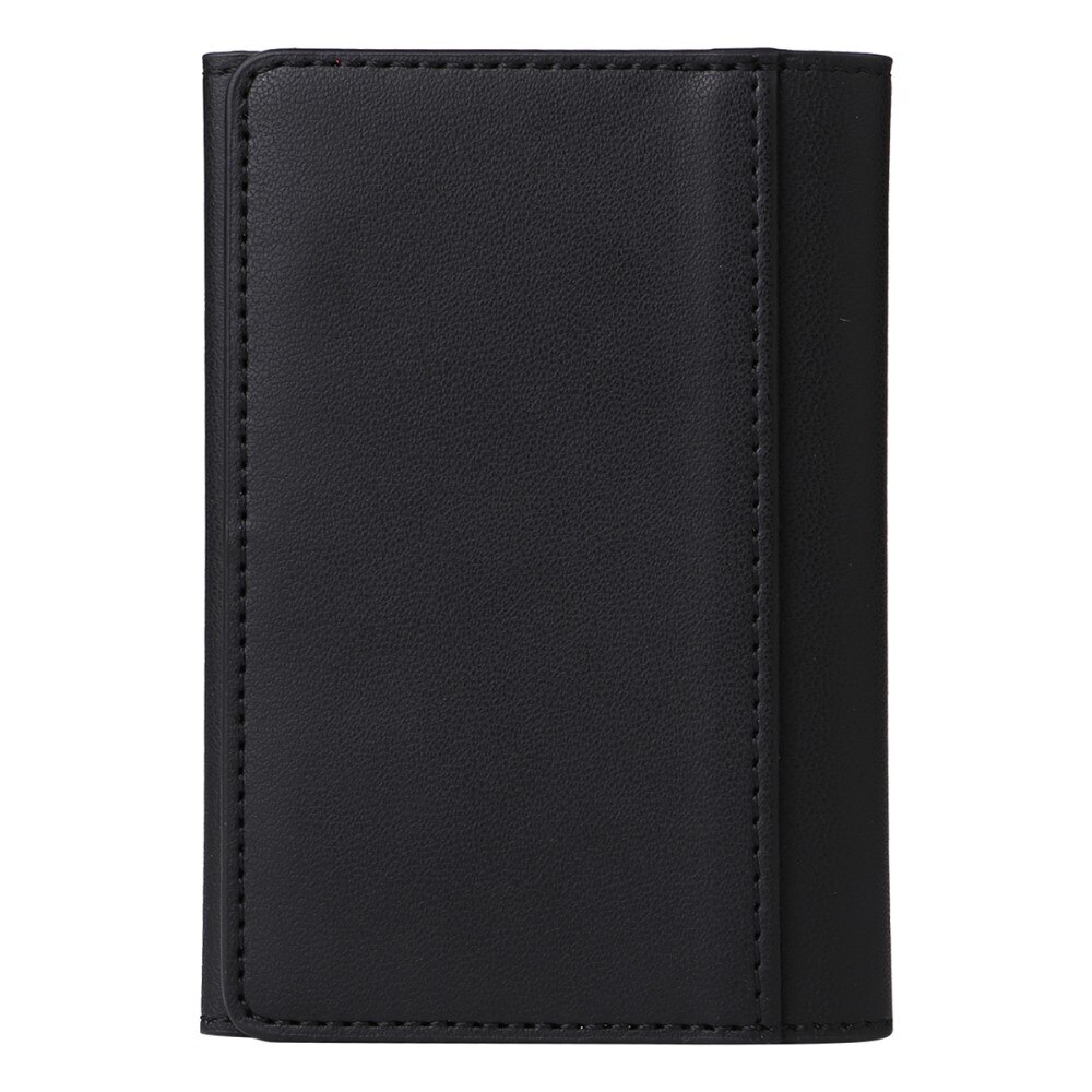 MagSafe Leather Wallet w. Kickstand Black