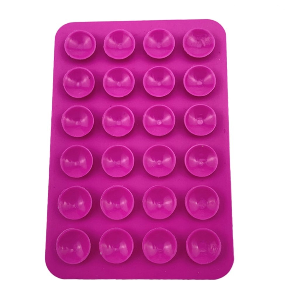 Mobile holder with suction cups Pink