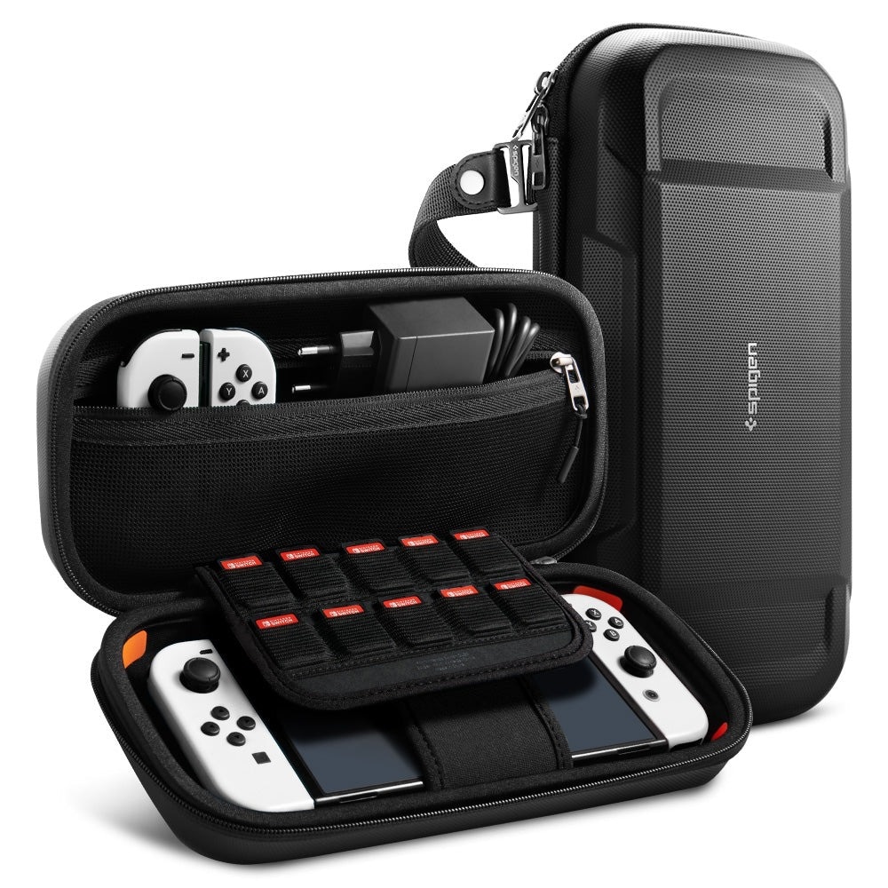 Rugged Armor Pro Pouch Nintendo Switch OLED Black