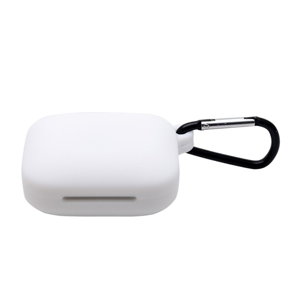 Silicone Cover with Carabiner OnePlus Buds Pro White