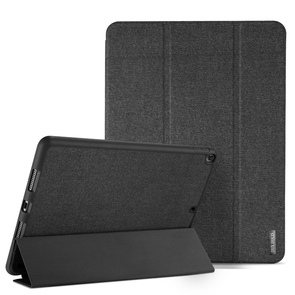 iPad 9.7 5th Gen (2017) Domo Tri-Fold Case Black