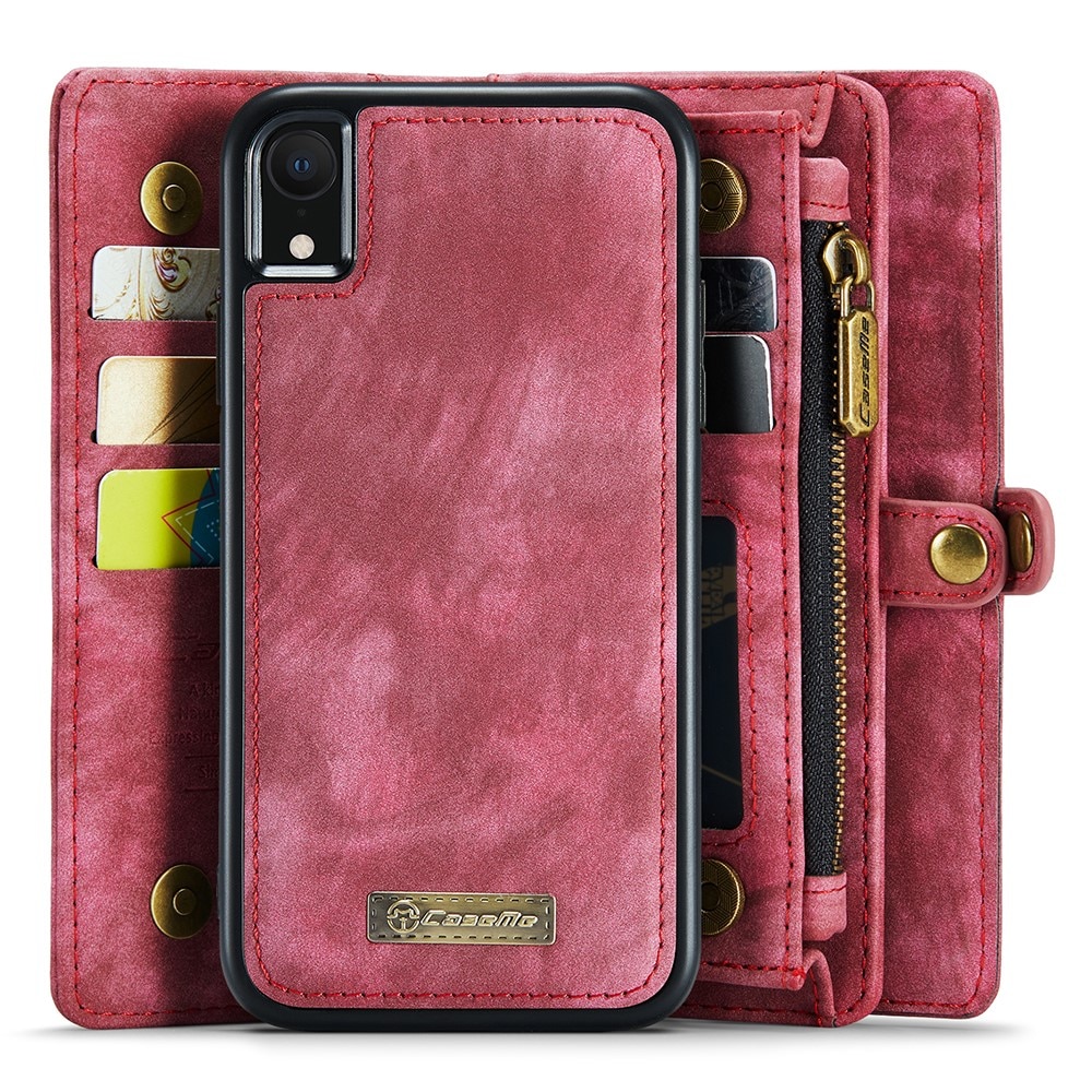 iPhone Xr Multi-slot Wallet Case Red