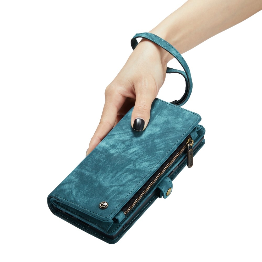 Apple iPhone Xr Multi-slot Wallet Case Blue