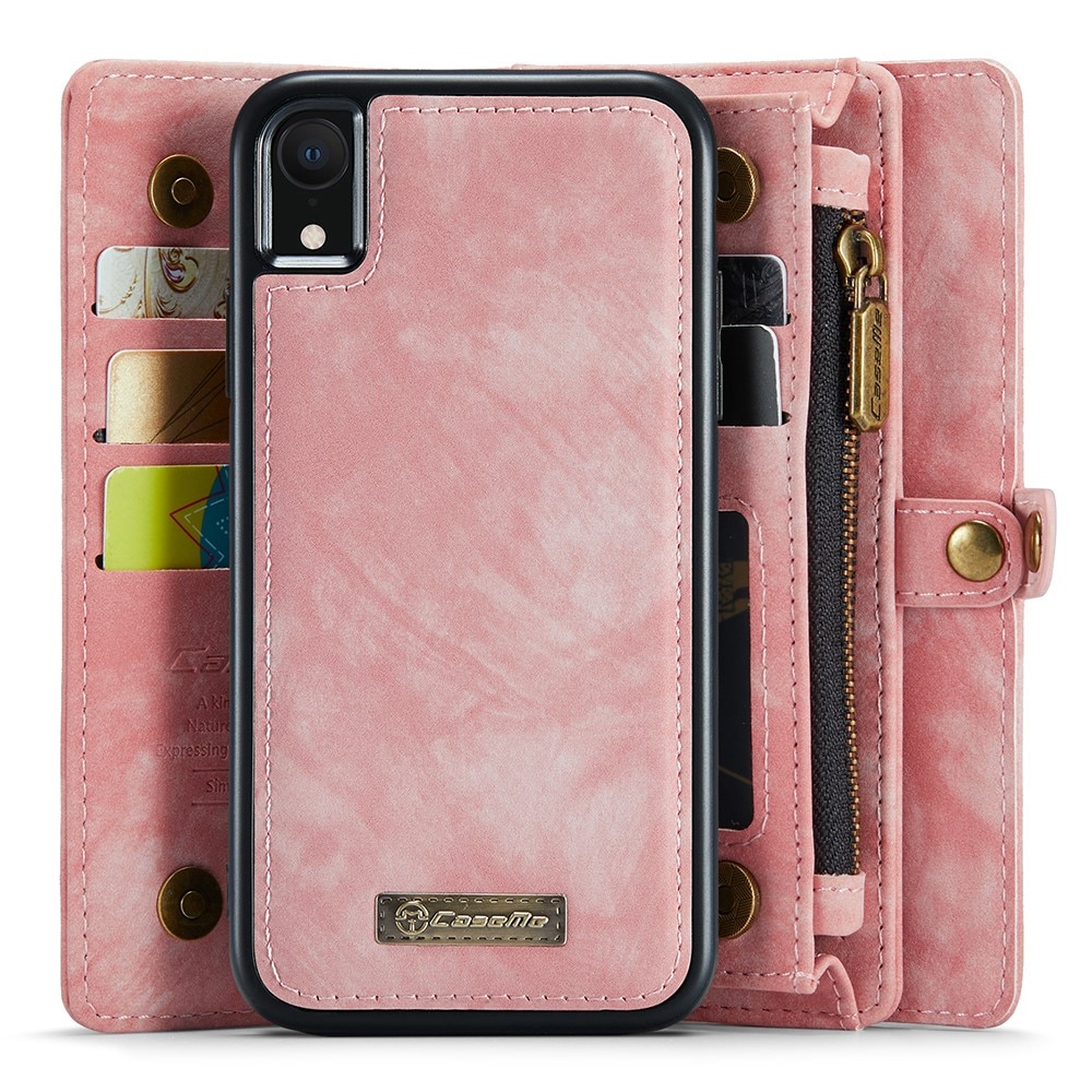 iPhone Xr Multi-slot Wallet Case Pink