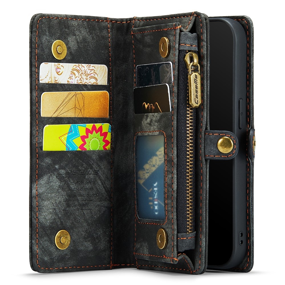 iPhone Xs Max Multi-slot Wallet Case Grey
