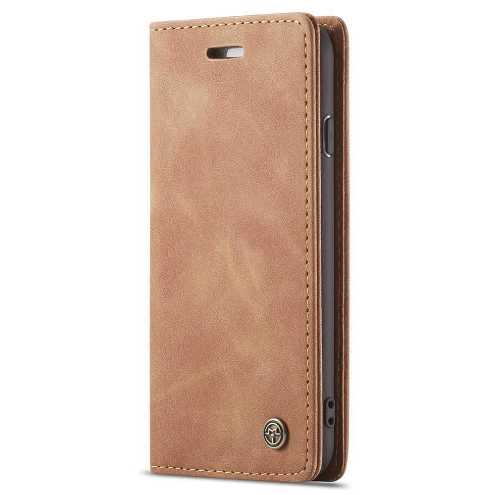 iPhone 8 Slim Wallet Case Cognac