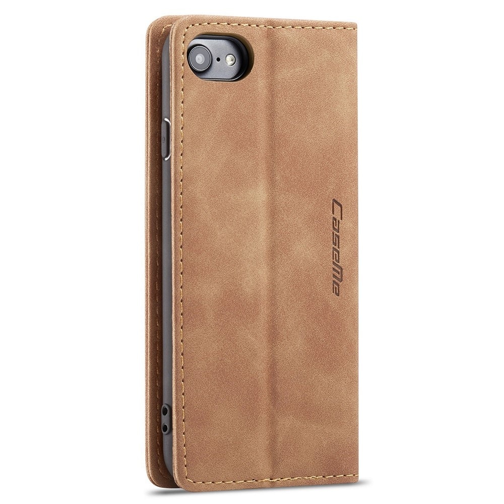 iPhone SE (2020) Slim Wallet Case Cognac