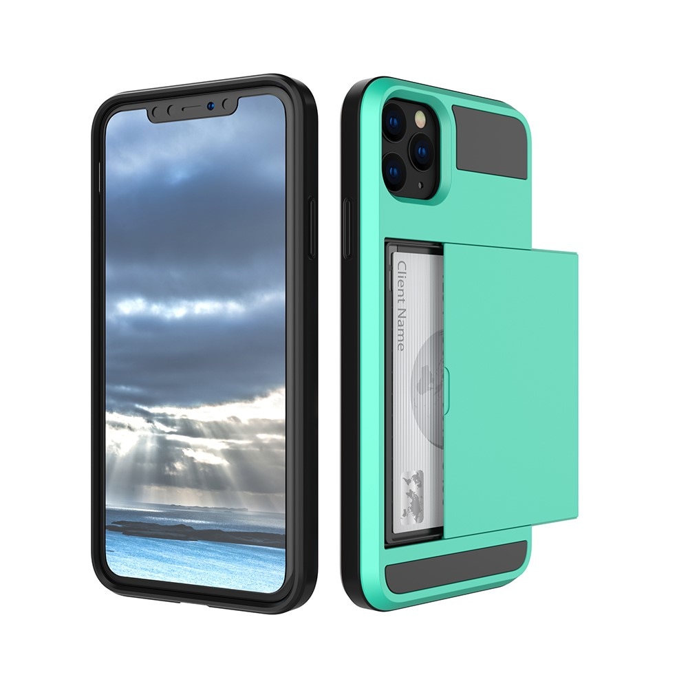 iPhone 11 Card Slot Case Green
