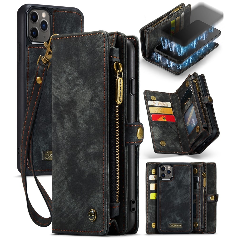 iPhone 11 Pro Max Multi-slot Wallet Case Grey