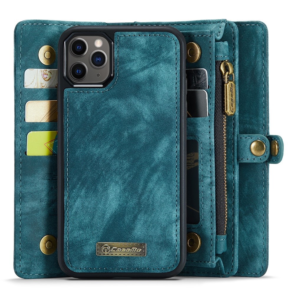 iPhone 11 Pro Max Multi-slot Wallet Case Blue