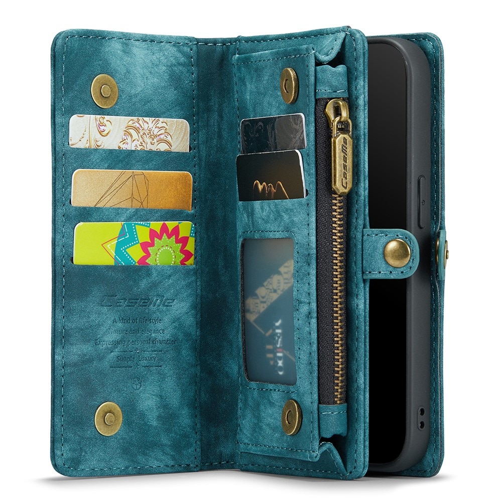 iPhone 11 Pro Max Multi-slot Wallet Case Blue
