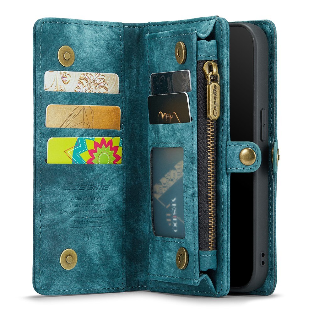 iPhone 11 Multi-slot Wallet Case Blue