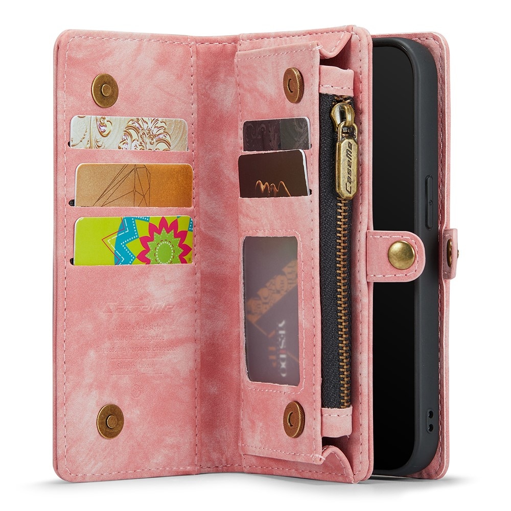 iPhone 11 Multi-slot Wallet Case Pink