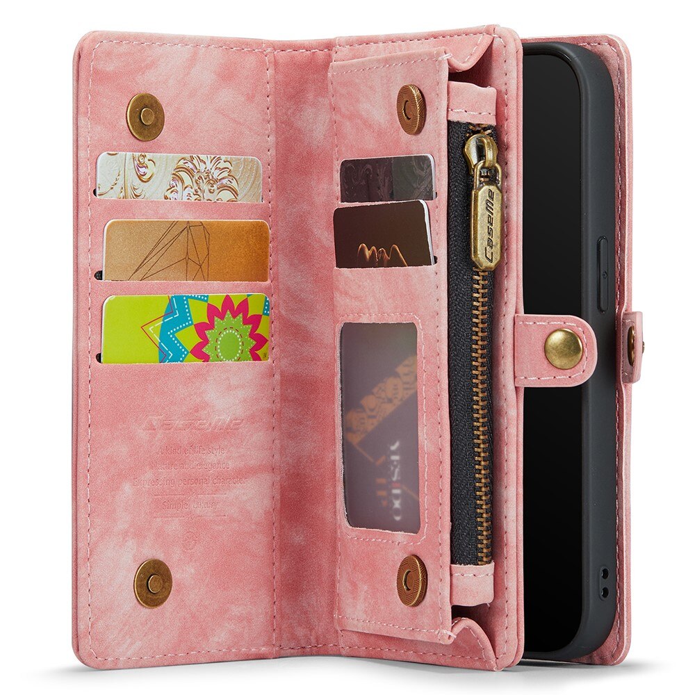 iPhone 11 Pro Multi-slot Wallet Case Pink