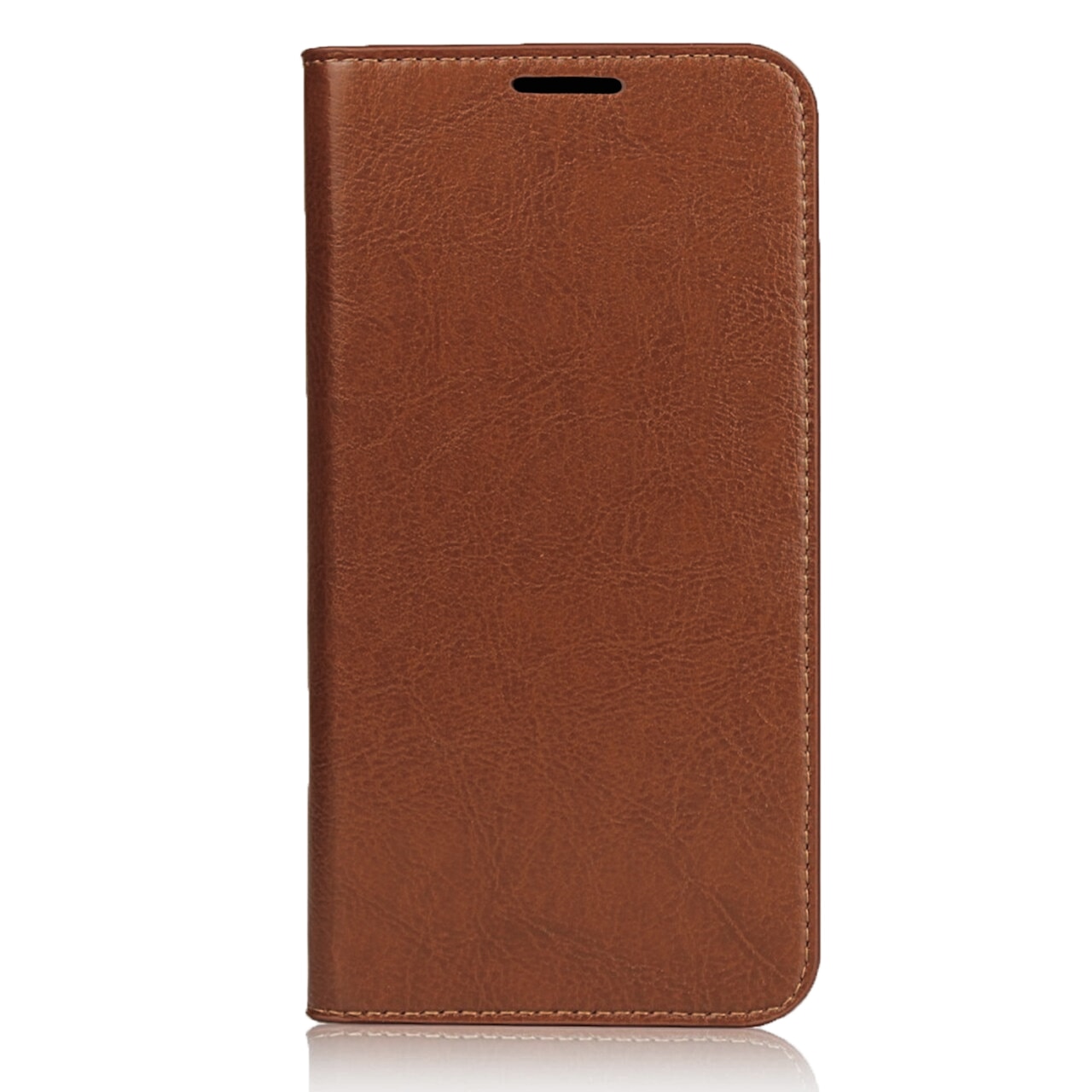 iPhone 11 Pro Genuine Leather Wallet Case Brown