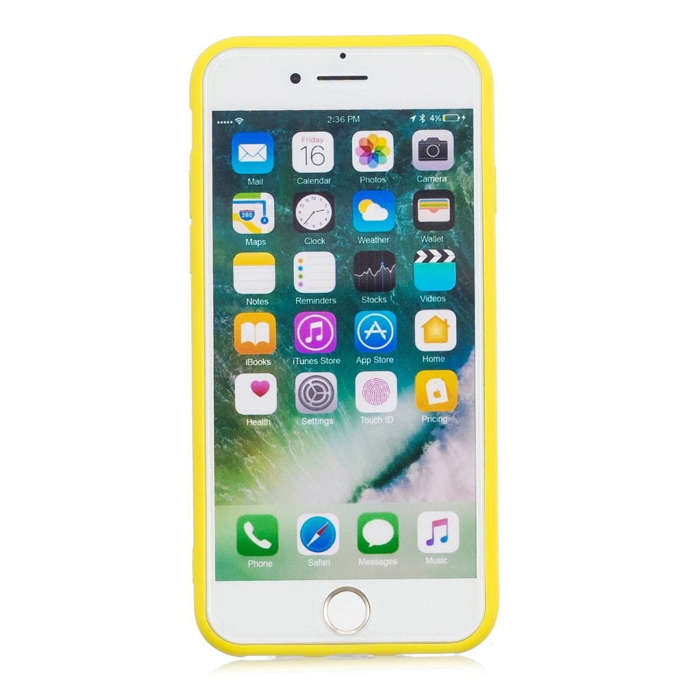 iPhone 8 TPU Case Yellow