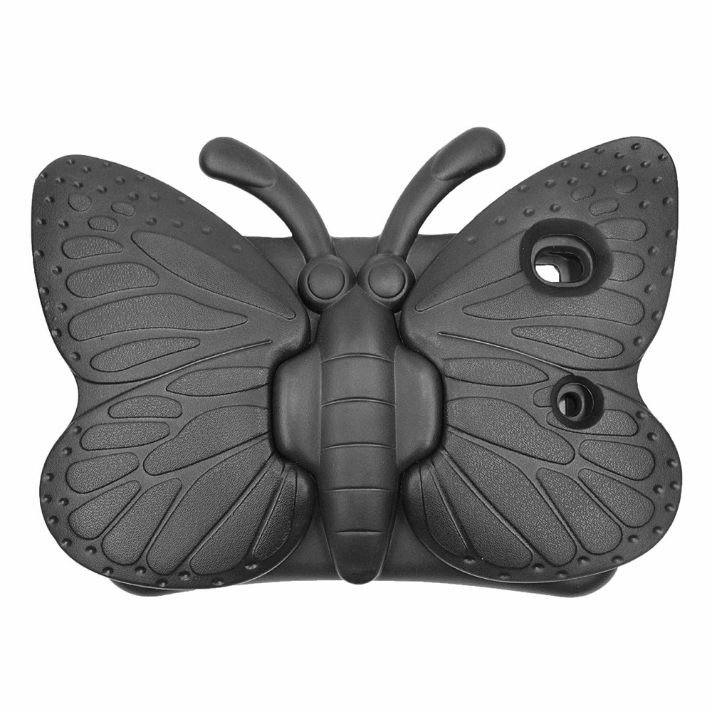 iPad 10.2 Cover with Butterfly Design Black