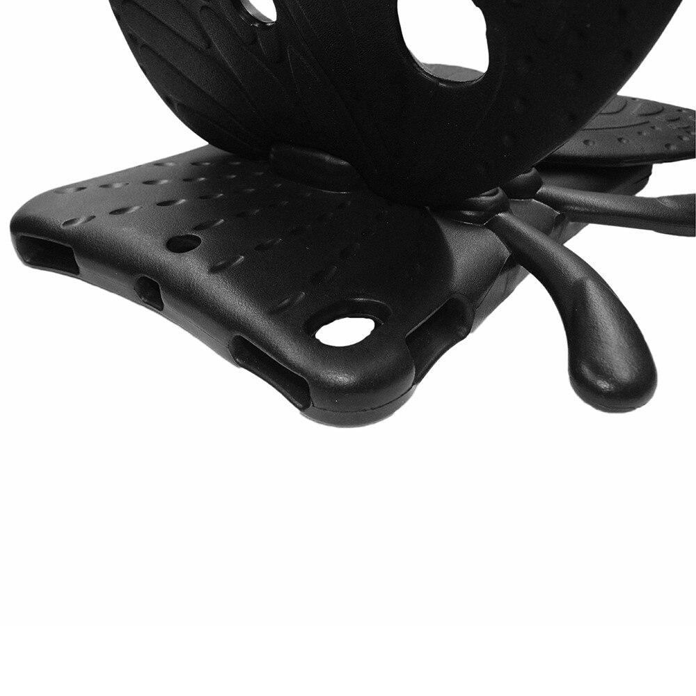 iPad 10.2 9th Gen (2021) Cover with Butterfly Design Black