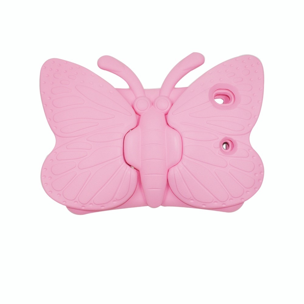 iPad 10.2 8th Gen (2020) Cover with Butterfly Design Pink