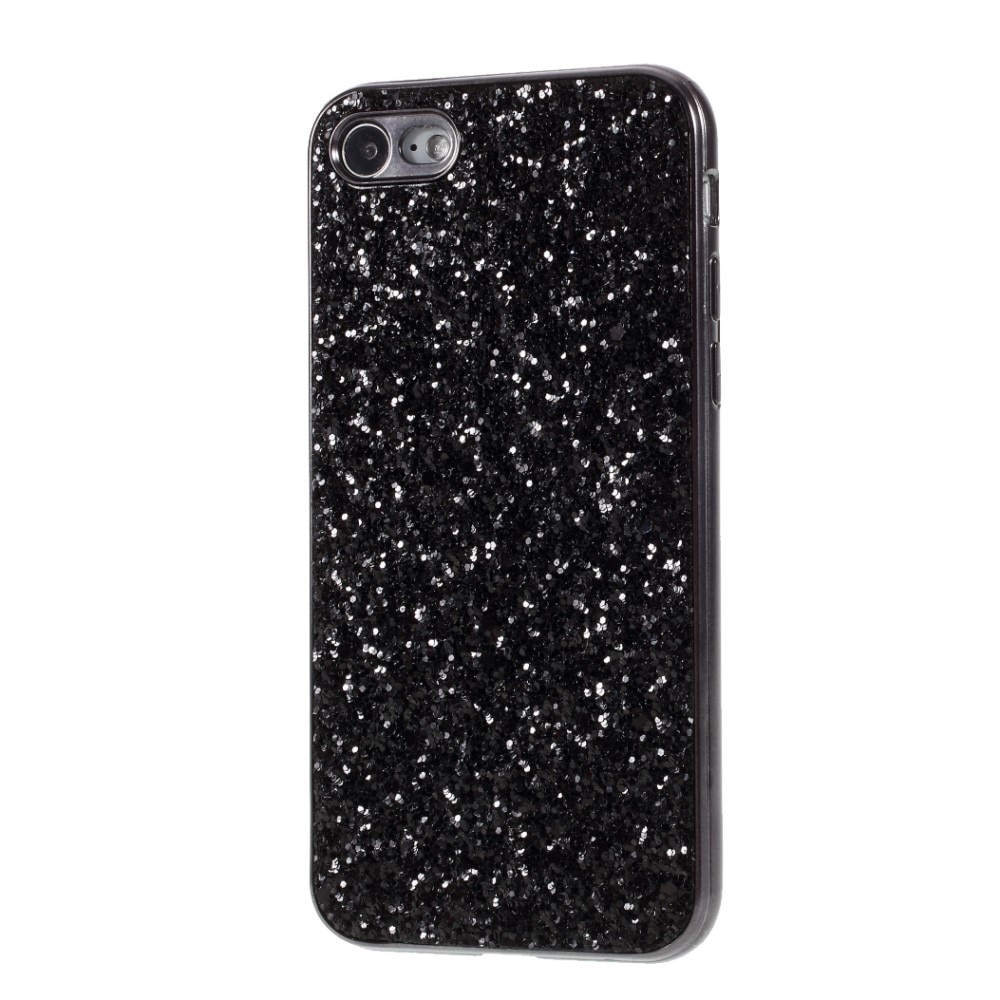 iPhone 7 Glitter Case Black