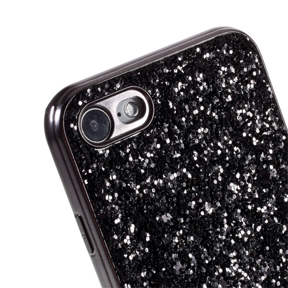 iPhone 8 Glitter Case Black