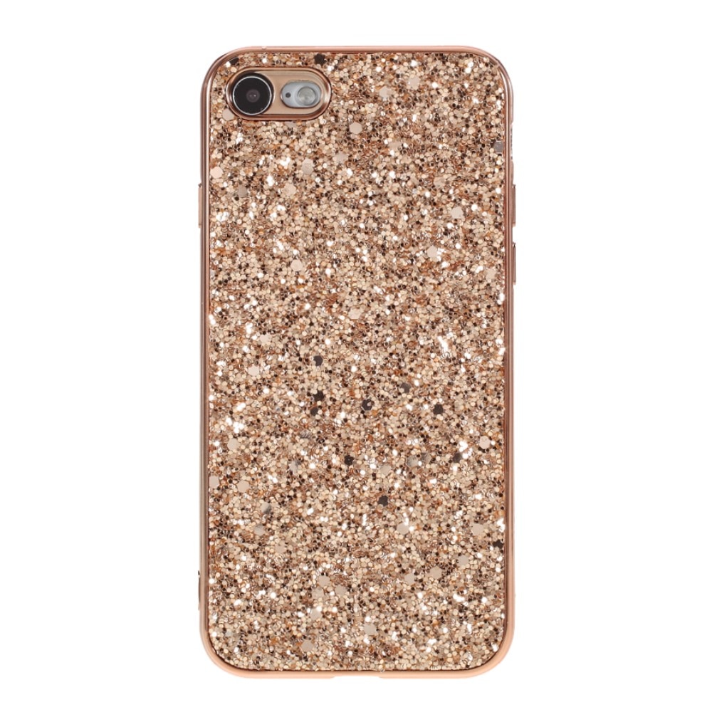 iPhone 7 Glitter Case Rose Gold