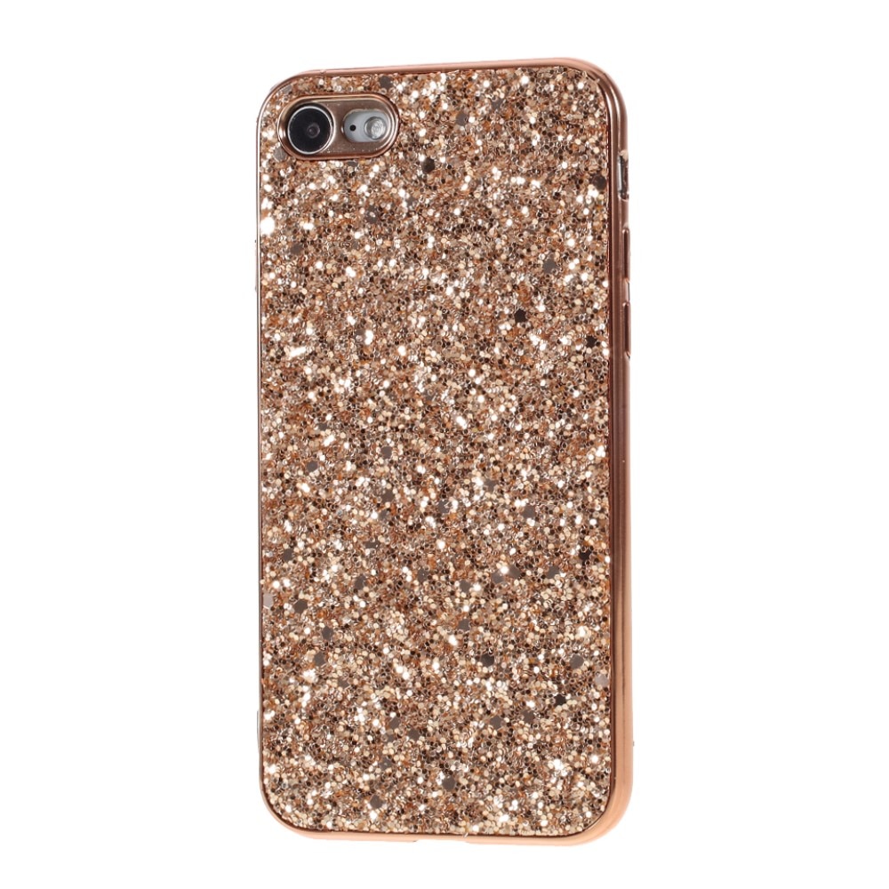 iPhone 8 Glitter Case Rose Gold