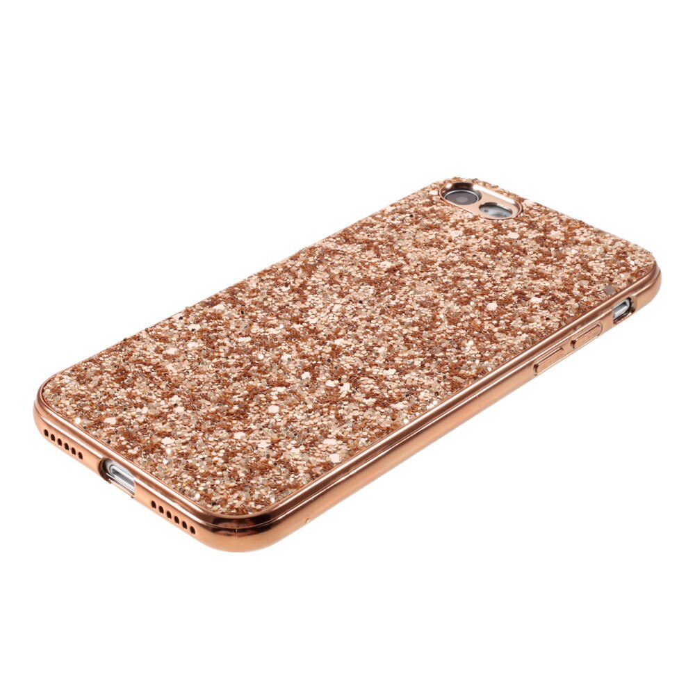 iPhone 8 Glitter Case Rose Gold