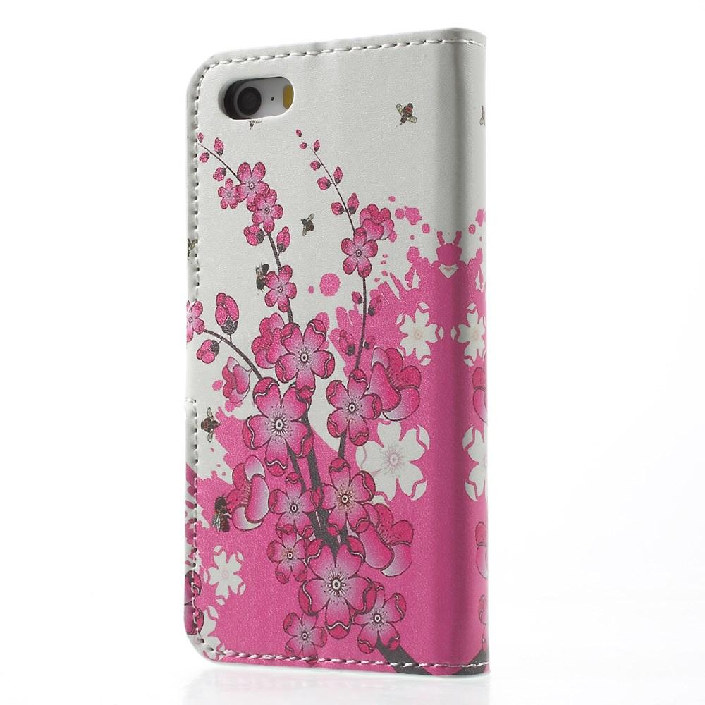 iPhone 5/5S/SE Wallet Case Cherry blossom