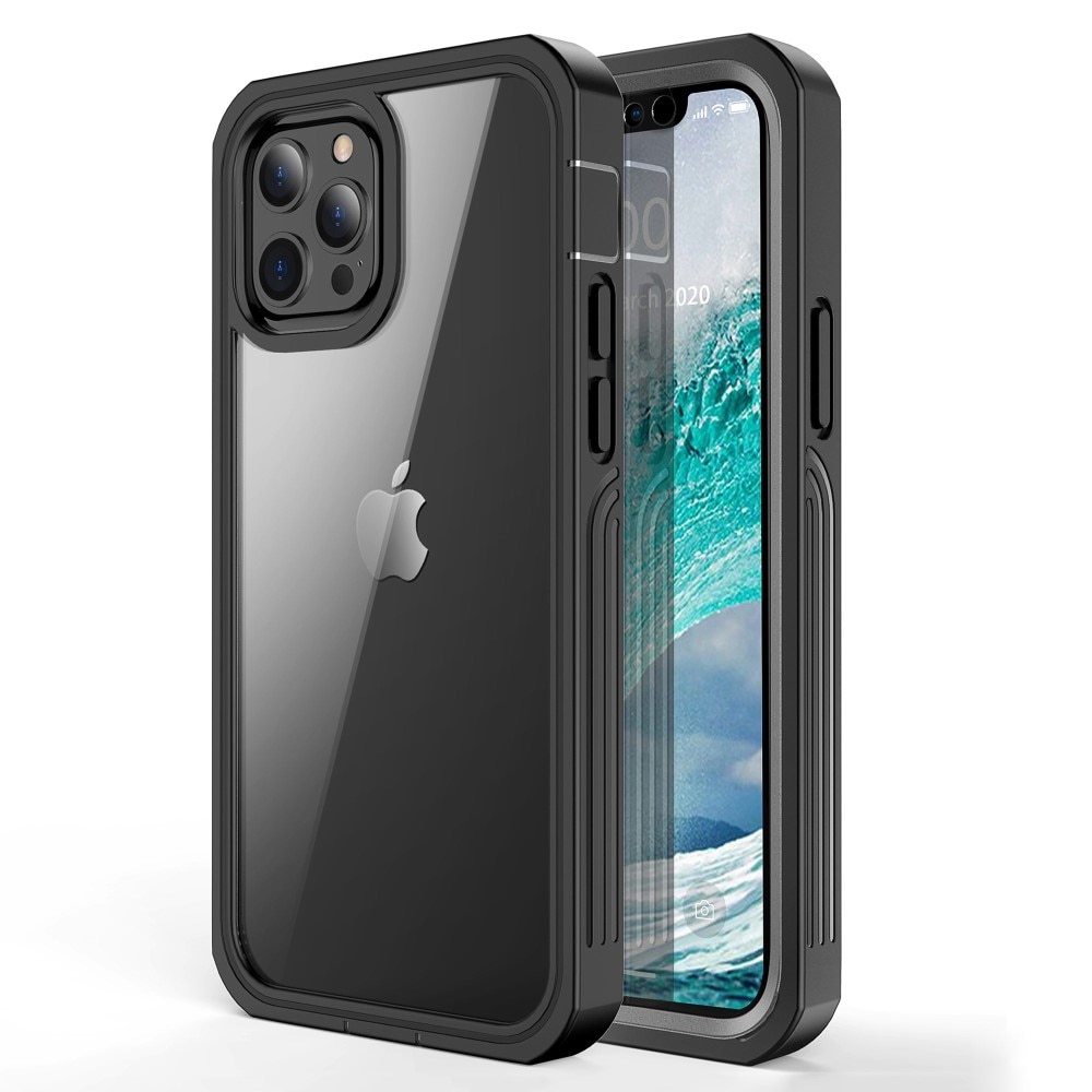 iPhone 12/12 Pro Premium Full Protection Case Black