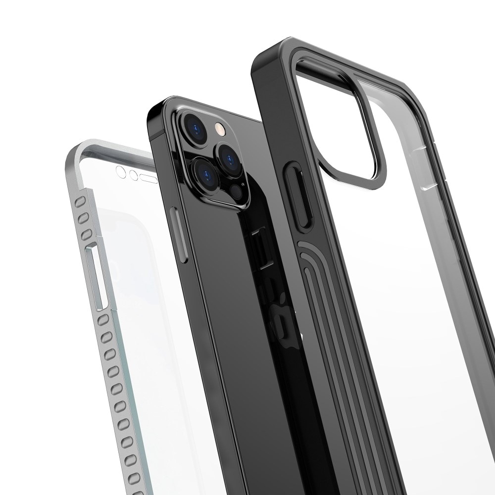 iPhone 12/12 Pro Premium Full Protection Case Black