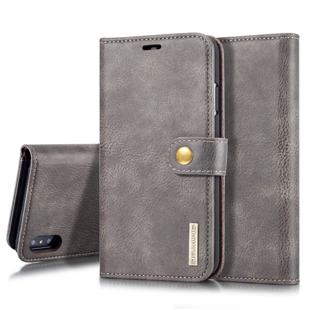 iPhone XS Max Magnet Wallet Brown