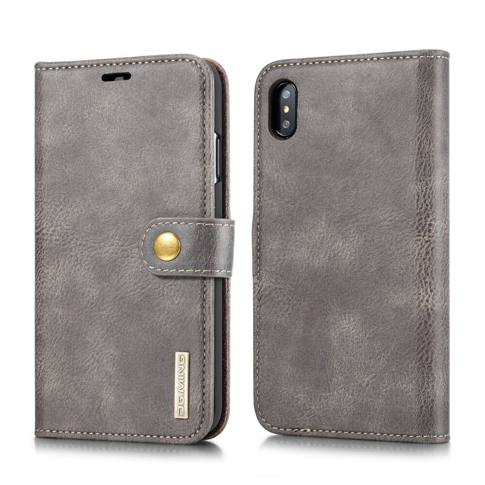 iPhone XS Max Magnet Wallet Brown