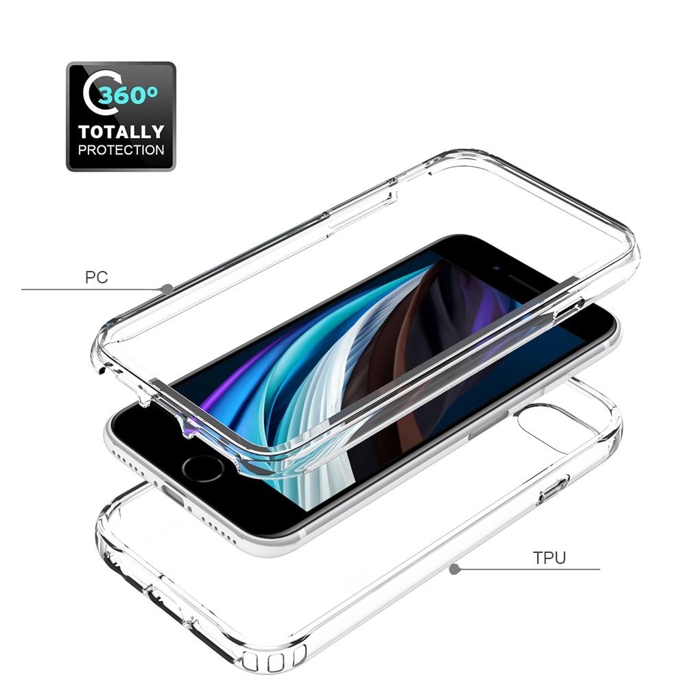 iPhone SE (2022) Full Cover Case Transparent