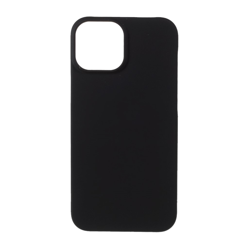 iPhone 13 Mini Rubberized Hard Case Black