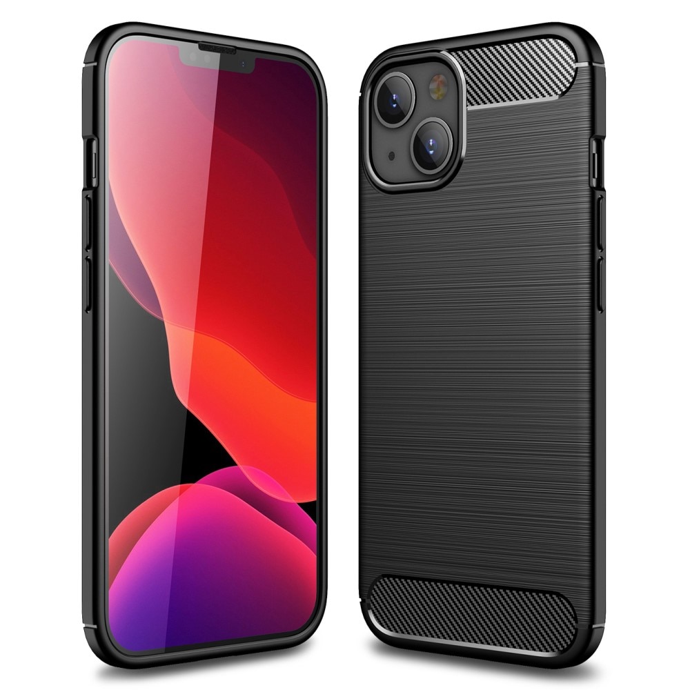 Apple iPhone 13 Mini Brushed TPU Case Black