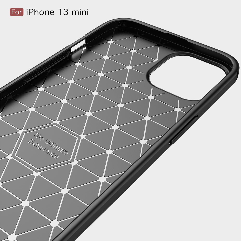 Apple iPhone 13 Mini Brushed TPU Case Black