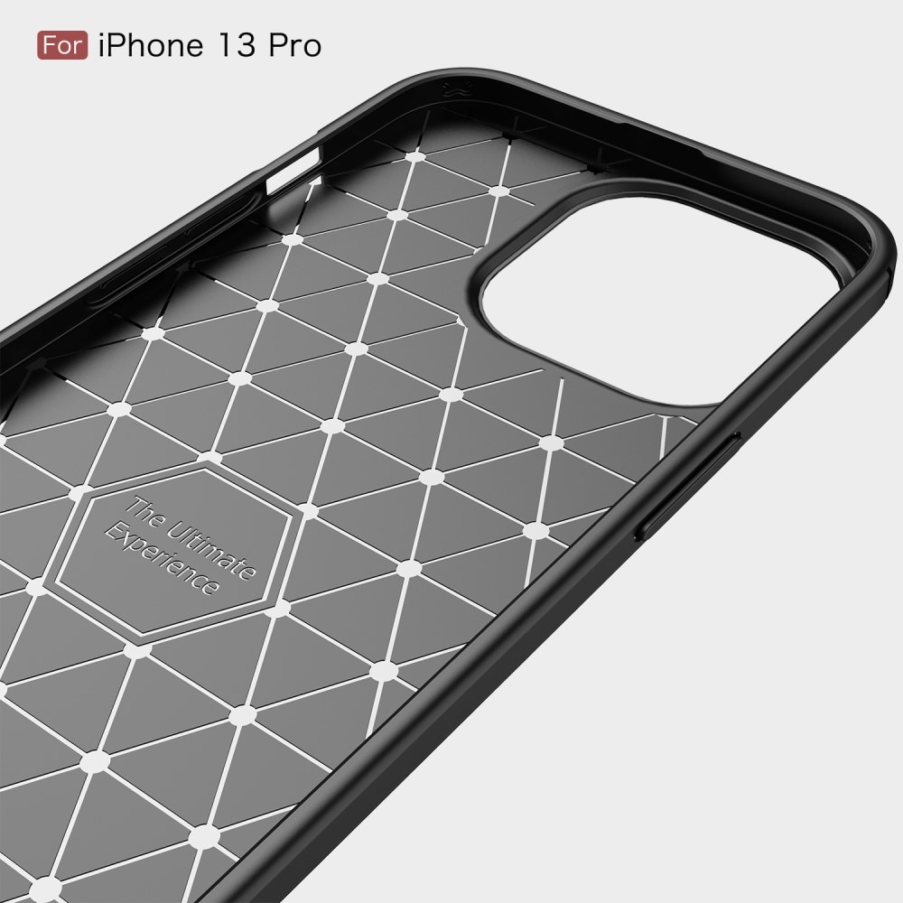 iPhone 13 Pro Brushed TPU Case Black