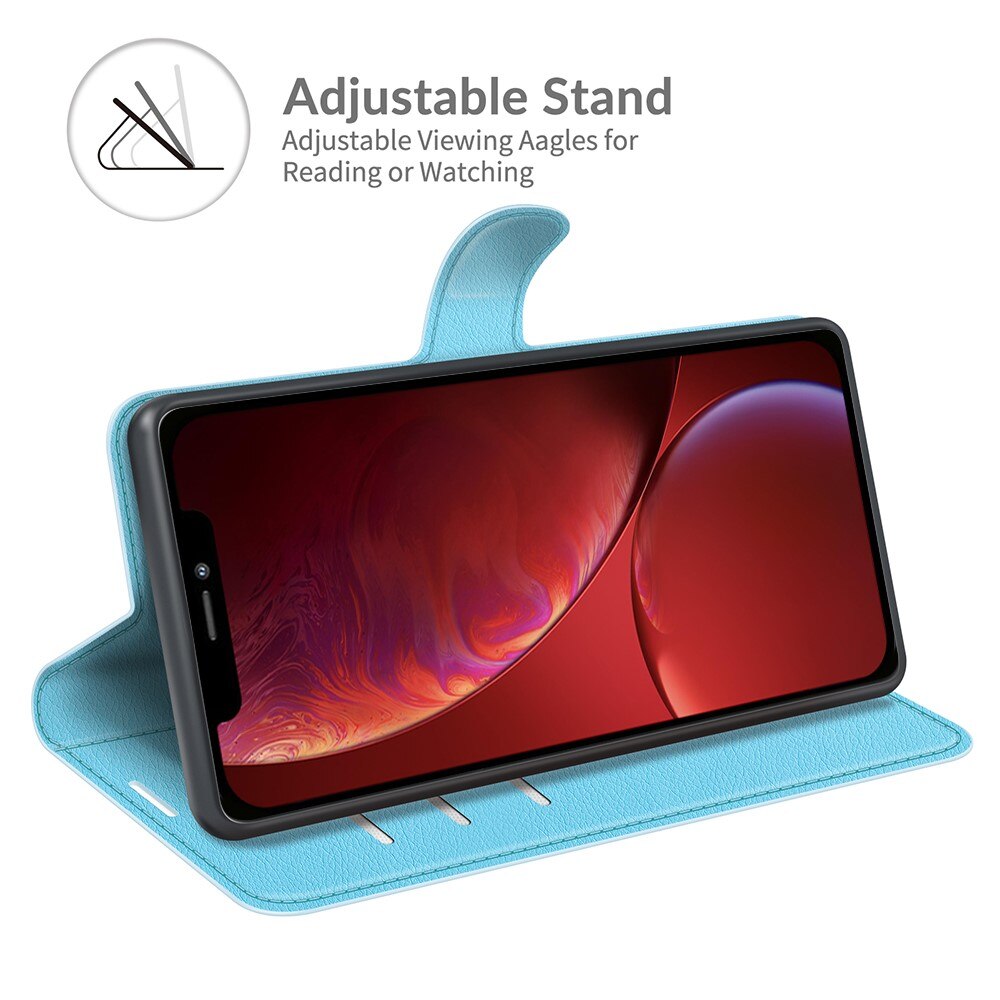 Apple iPhone 13 Mini Wallet Book Cover Blue