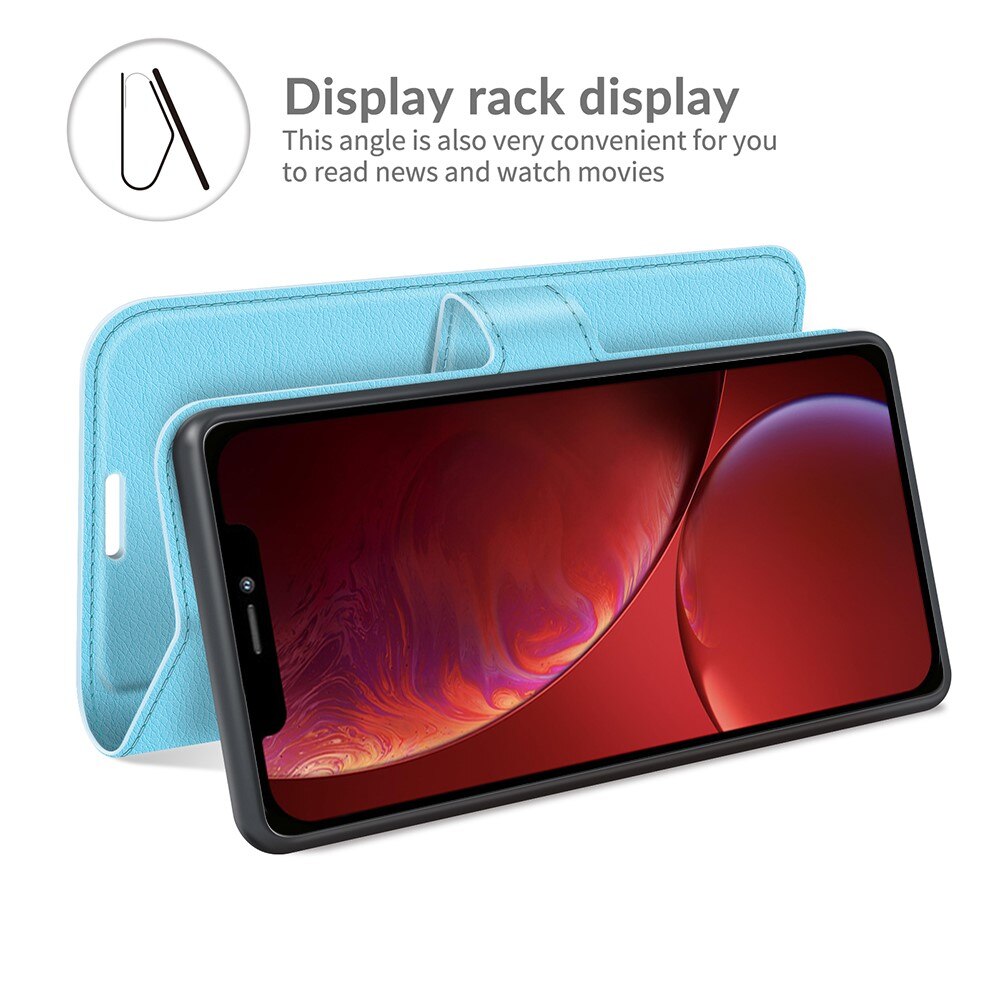 Apple iPhone 13 Mini Wallet Book Cover Blue