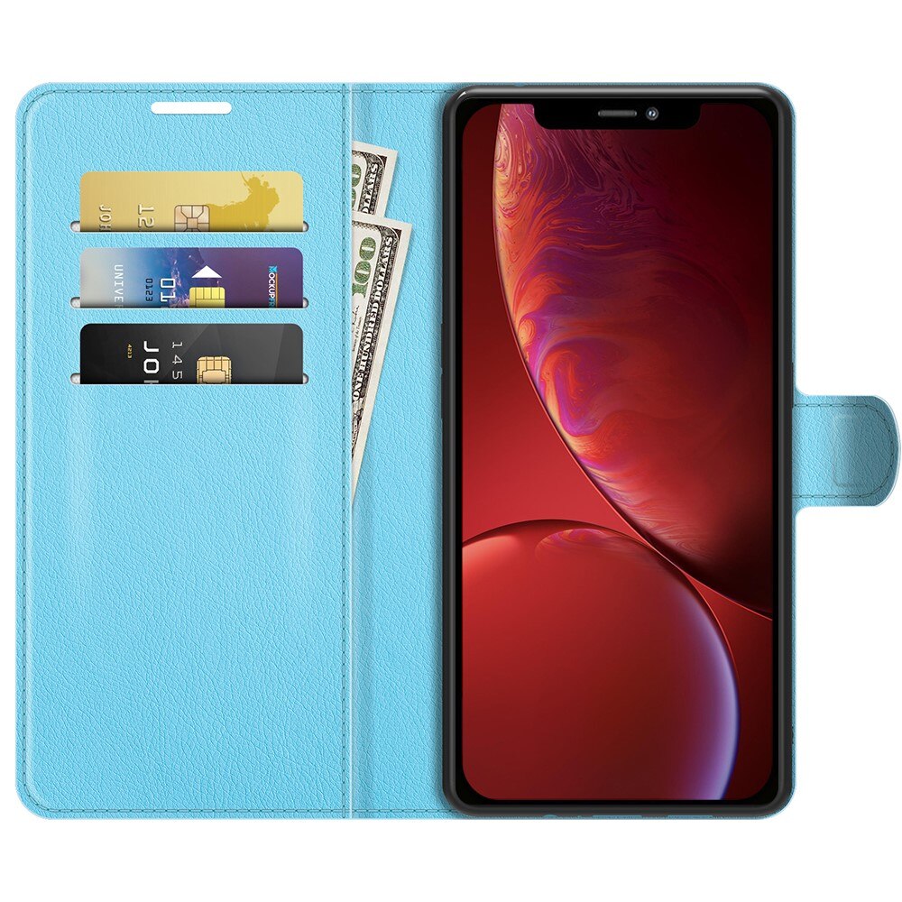 Apple iPhone 13 Mini Wallet Book Cover Blue