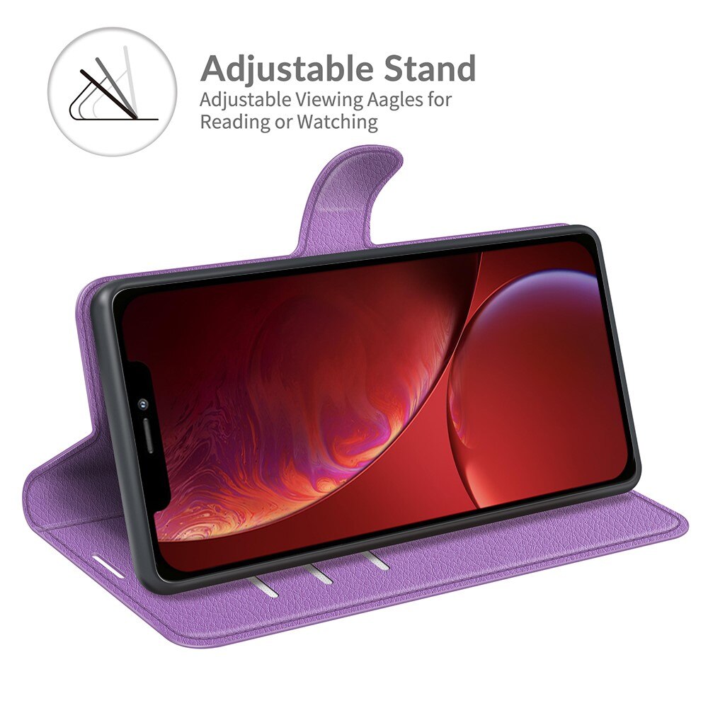 Apple iPhone 13 Mini Wallet Book Cover Purple