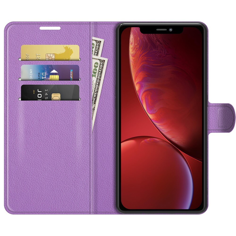 Apple iPhone 13 Mini Wallet Book Cover Purple