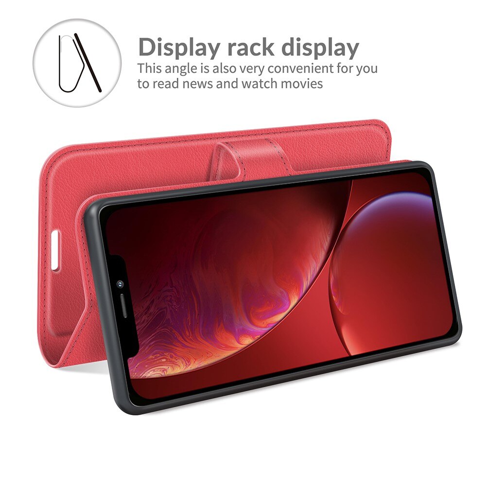 Apple iPhone 13 Wallet Book Cover Red