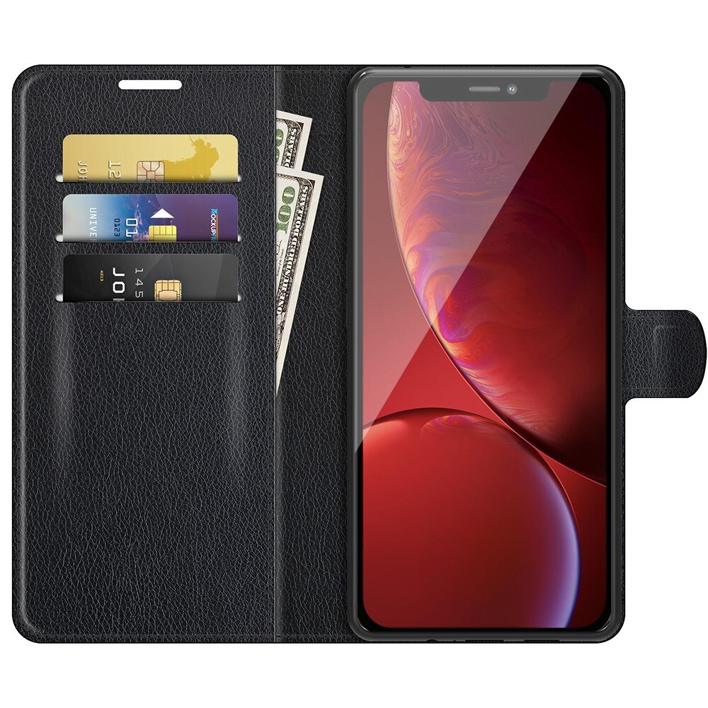 Apple iPhone 13 Pro Wallet Book Cover Black